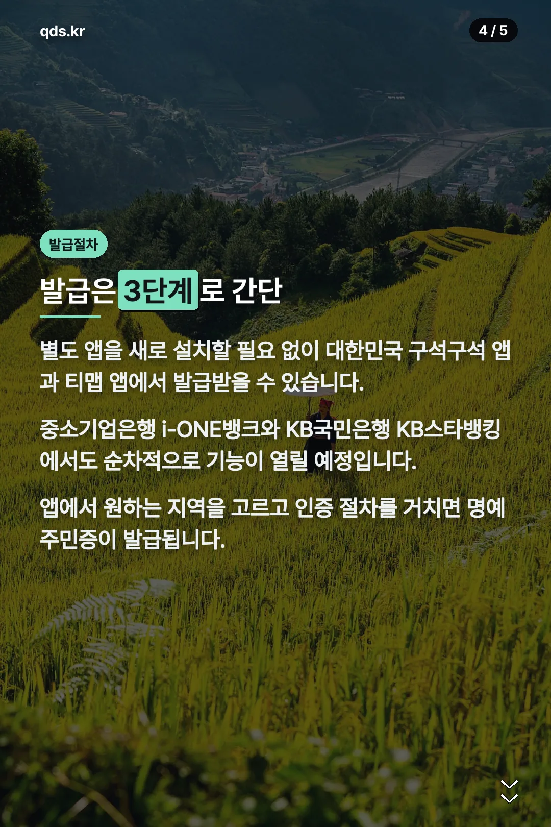 발급 3단계 절차
